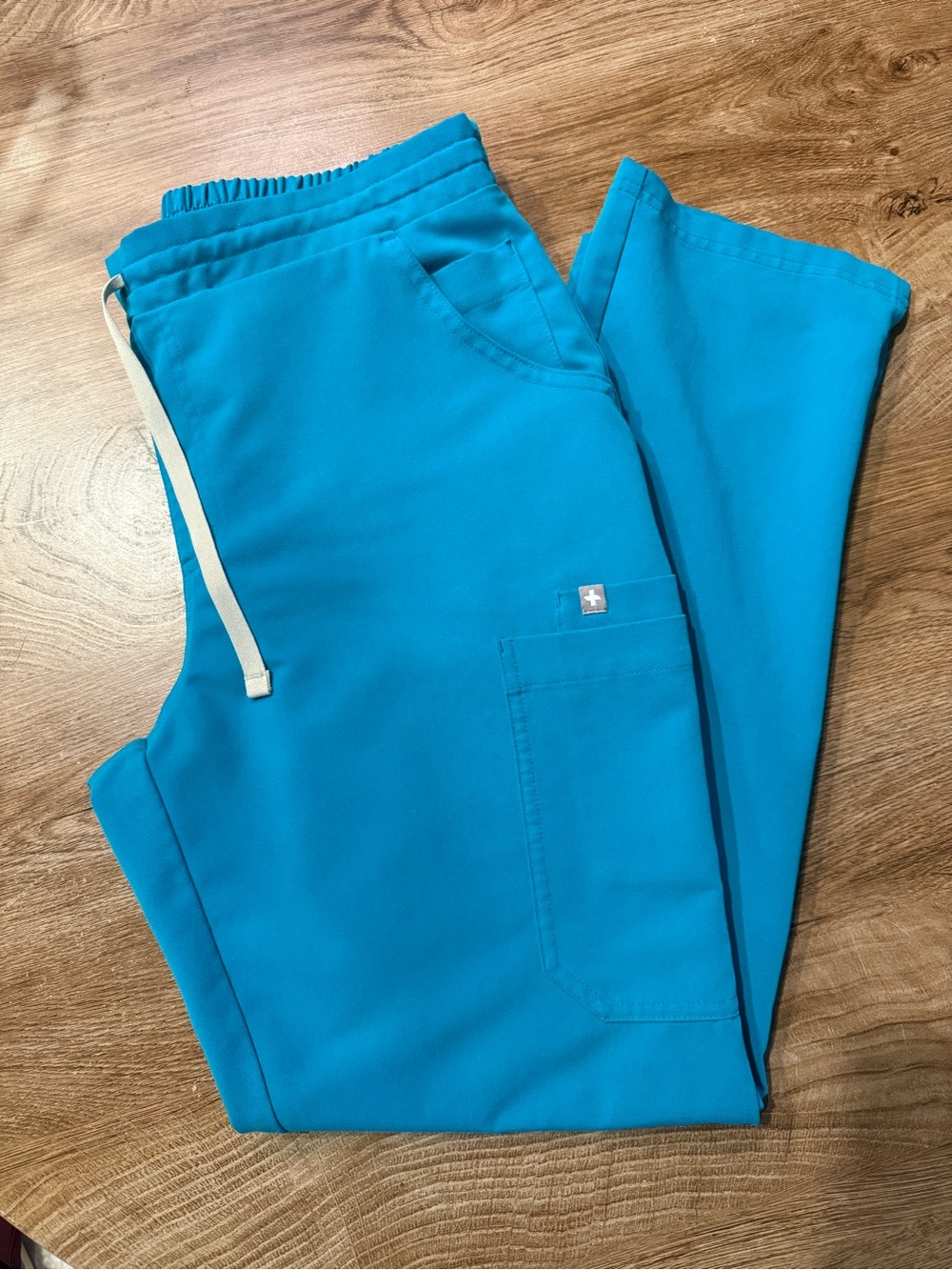 Figs Teal Scrub Pants